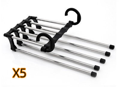 5 In 1 Wardrobe Multi-functional Hangers